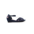 Small Peep Toe Wedge Girls Shoes